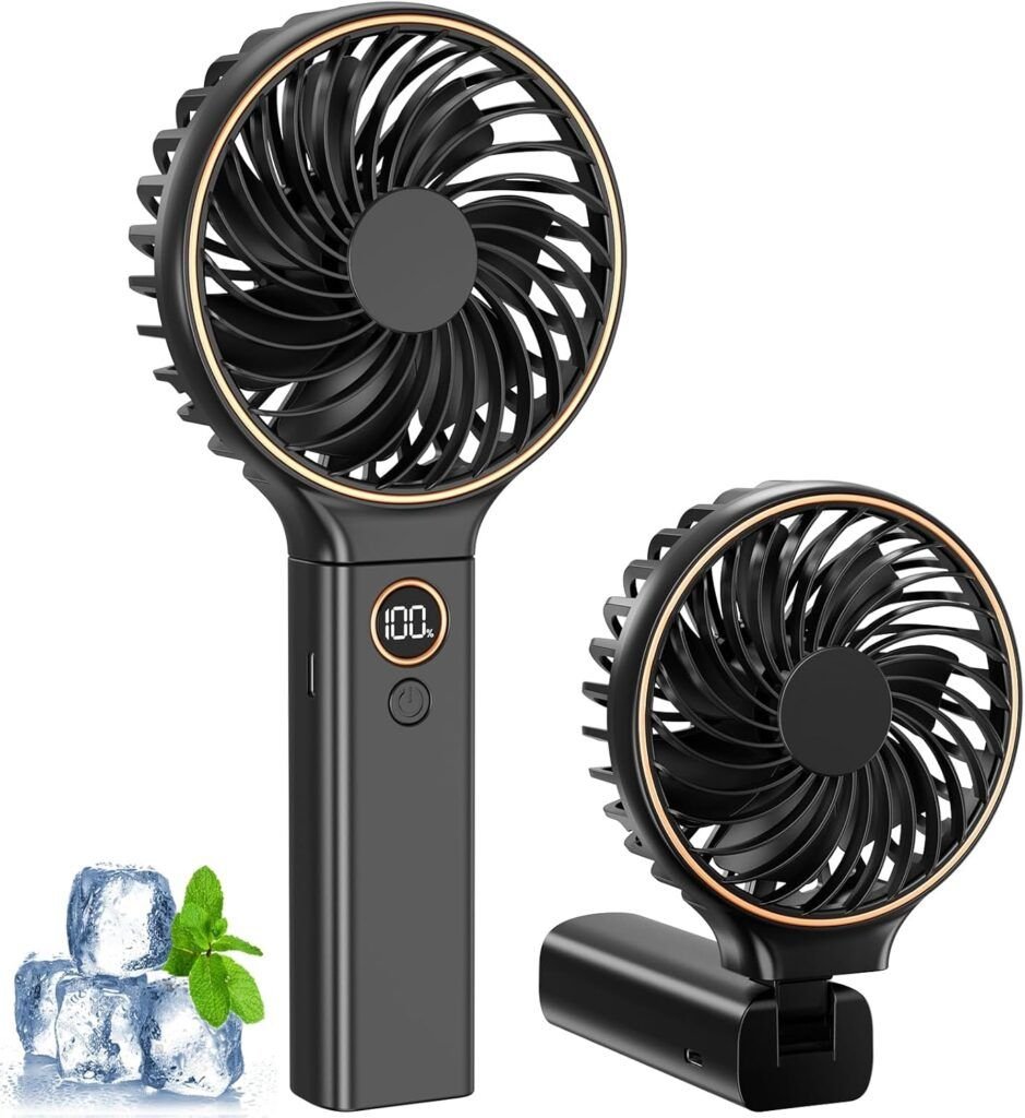 Ventilador portátil recargable USB para la playa