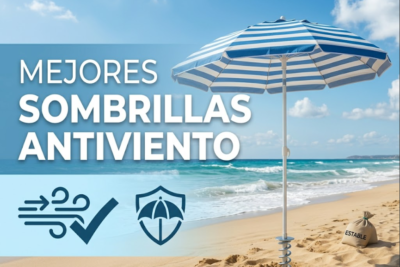 Las mejores sombrillas de playa resistentes al viento: Guía completa